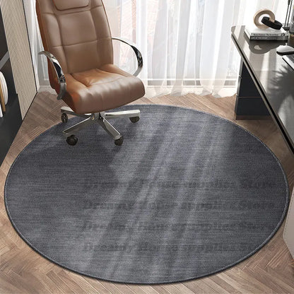 Round Rug Swivel Chair Decor Carpet Sofa Coffee Tables Area Rug