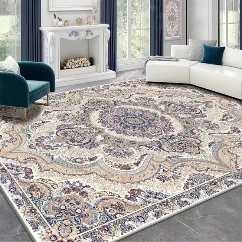 Bohemia Style Crystal Velvet Carpet Large Size Non-slip Rug