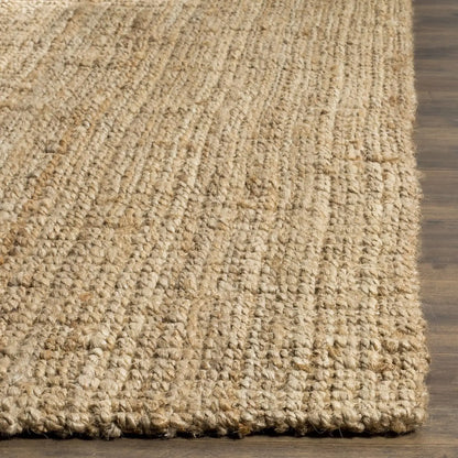 Fiber Collection Area Rug Natural Handmade Farmhouse Jute Rug