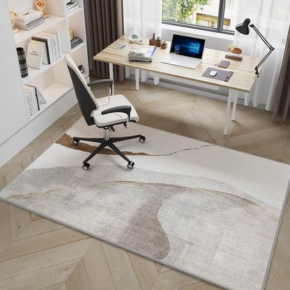 Study Carpet Dresser Desk Computer Chair Non-slip Soundproof Rug