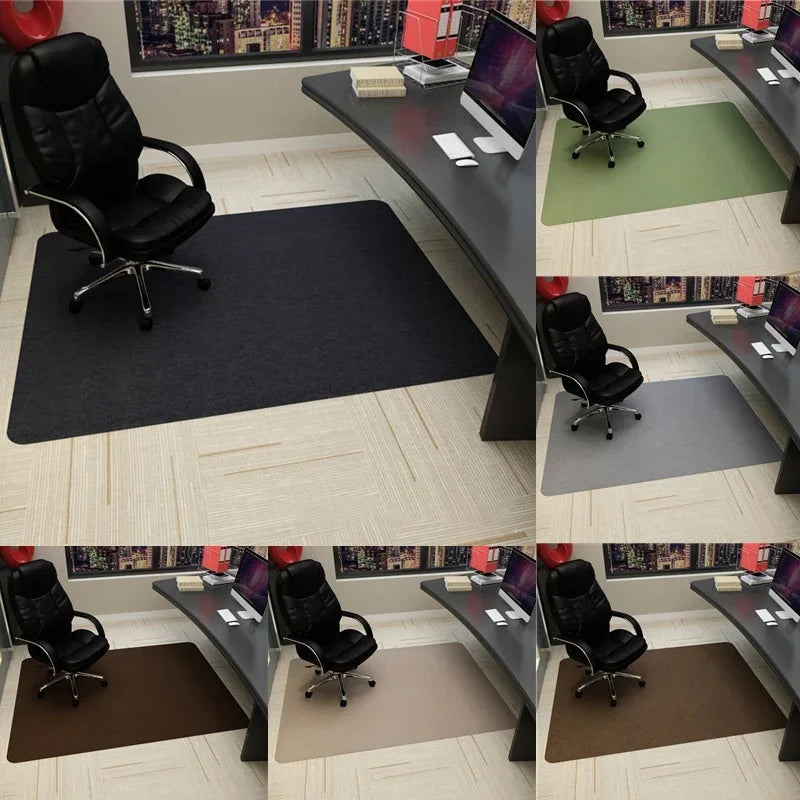 Office Rolling Chair Mat Computer Gaming Chair Mat for Hard Floors