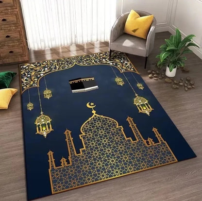 Prayer Rug Islamism Ramadan Room Decoration Large Size Carpet