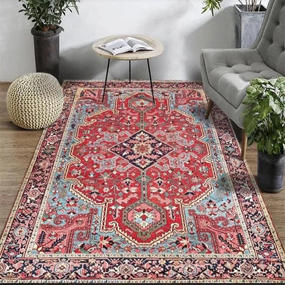 Turkey Mandala Big Carpet Non-slip Waterproof Large Geometric Area Rug