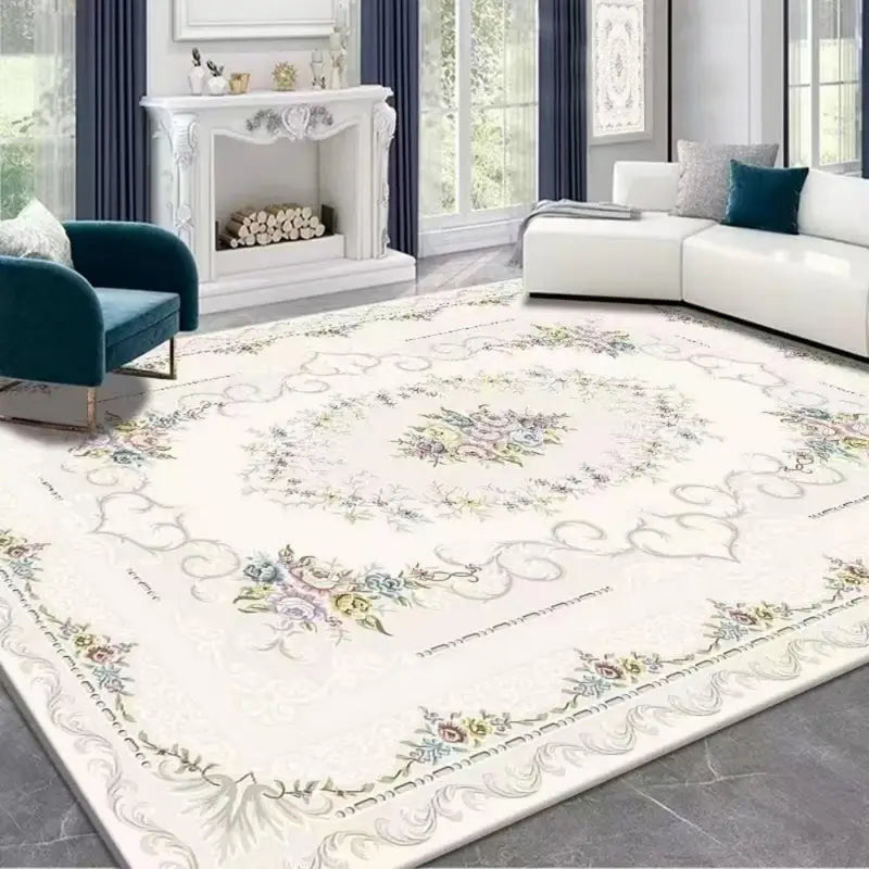 Bohemia Style Crystal Velvet Carpet Large Size Non-slip Rug