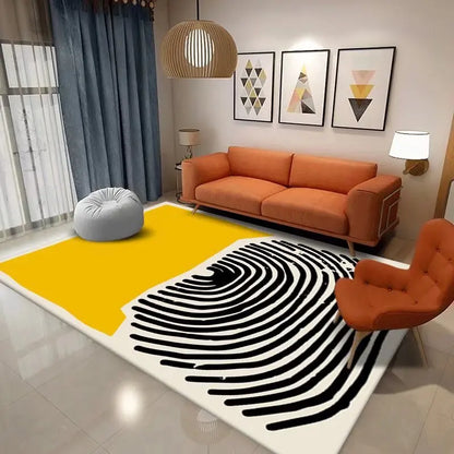 Modern Minimalist Rugs Non-slip Cloakroom Rug Large Area Lounge Carpet