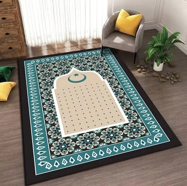 Prayer Rug Islamism Ramadan Room Decoration Large Size Carpet