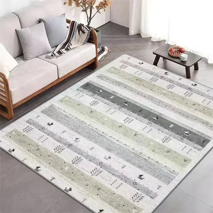 Geometry Pattern Carpet for Living Room Fashion Vintage Rug