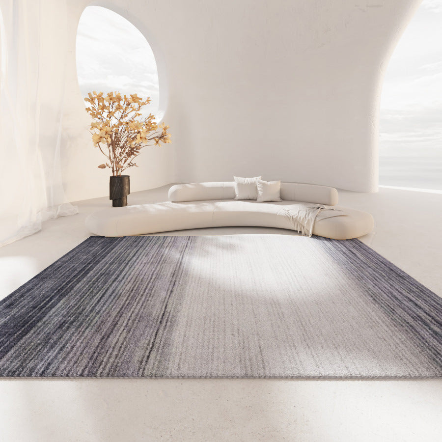 Plush Faux Cashmere Rug – Long-Pile Cream Carpet for Home