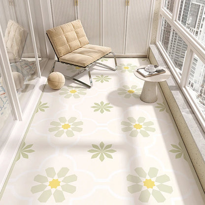 Nordic PVC Carpet Non-slip Balcony Porch Can Be Cut Leather Home Rug