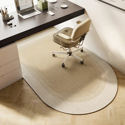 Office Chair Study Carpet Home Decoration Modern Non-slip Rug