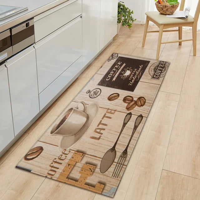 Kitchen Floor Mat Home Balcony Decoration Door Non-Slip Foot Rug