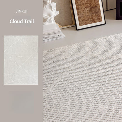 Waterproof Diatom Fiber Carpet – Luxury Minimalist Living Room & Bedroom Rug