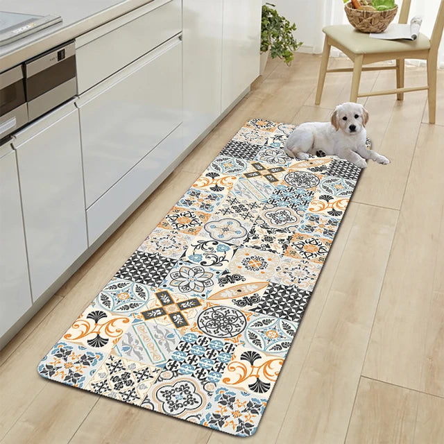 Floor Mat for Kitchen Nordic  Floor Waterproof Rug