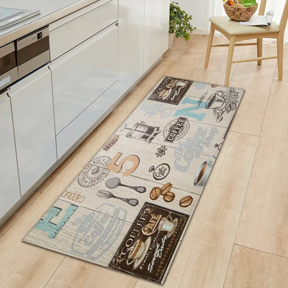 Kitchen Floor Mat Home Balcony Decoration Door Non-Slip Foot Rug