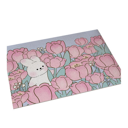 Cute Cartoon Entryway Door Mat – Non-Slip, Dust-Resistant, Durable Floor Mat