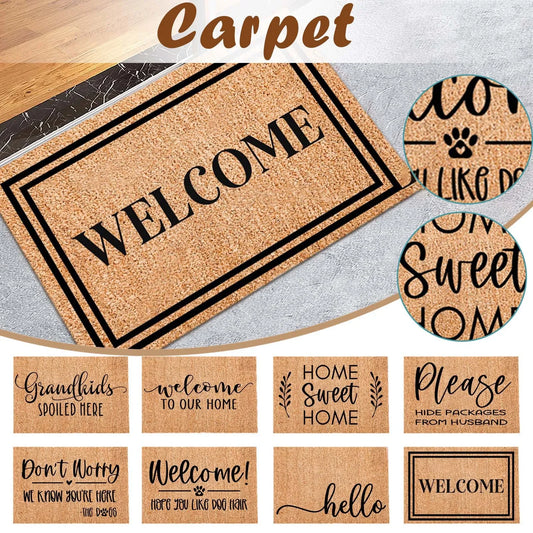 Welcome Mat for Entrance Door Mat Funny Outside Entrance Doormat Rug