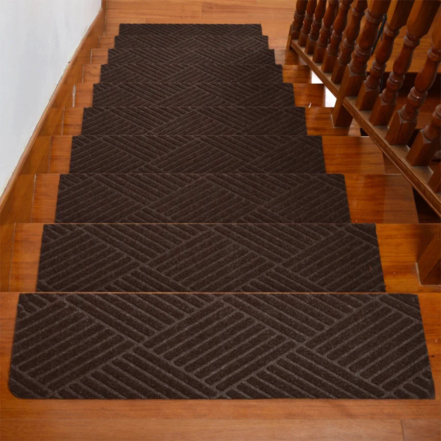 Washable non-slip Stair Treads Protector Rug Self-adhesive Rug