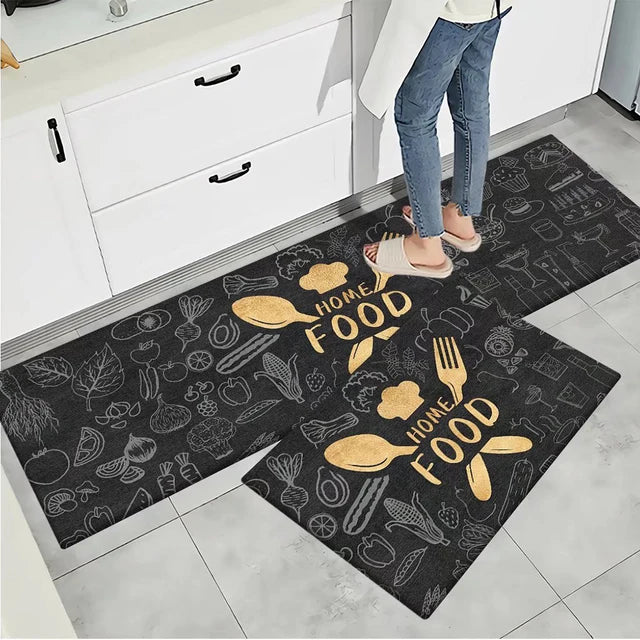 Kitchen Long Area Rug Hallway Soft Washable Anti Slip Rug