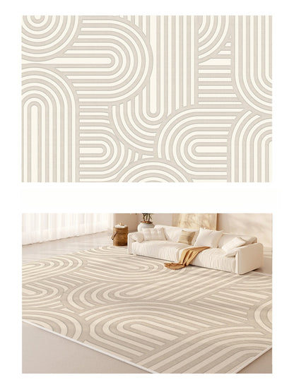 Modern Full-Coverage Plush Carpet – Luxury Bedroom & Living Room Rug