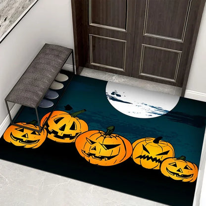 New Halloween Clowns Decorative Mat 3D Visual Three-dimensional Rug