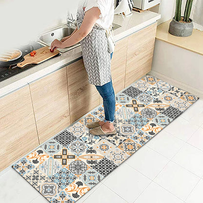 Floor Mat for Kitchen Nordic  Floor Waterproof Rug