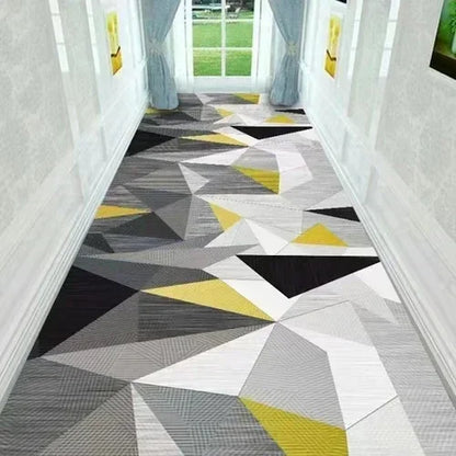 Modern Household Long Corridor Carpet Aisle HOTEL Non-slip Long Rug