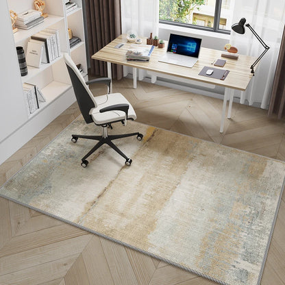 Study Carpet Dresser Desk Computer Chair Non-slip Soundproof Rug