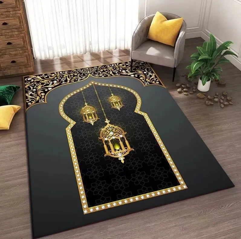 Prayer Rug Islamism Ramadan Room Decoration Large Size Carpet