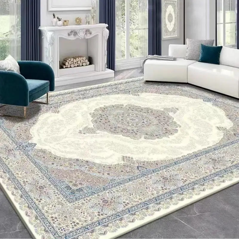 Bohemia Style Crystal Velvet Carpet Large Size Non-slip Rug