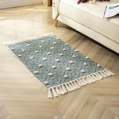 Nordic Style Bathroom Area Rug Entrance Doormat Simple Car Feet Rug