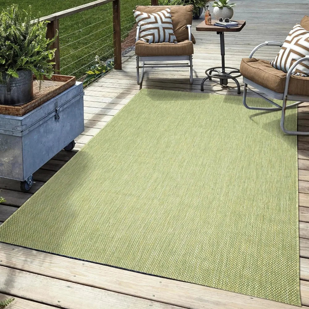 Outdoors Washable Rug Balcony Garden Beach Deck and Porch Rug