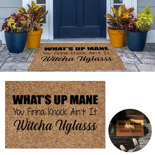 Warmest Blanket Funny Welcome Doormat Entryway Front Porch Rug