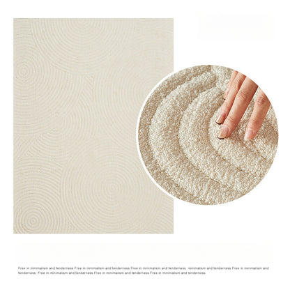 Waterproof Diatom Fiber Carpet – Luxury Minimalist Living Room & Bedroom Rug