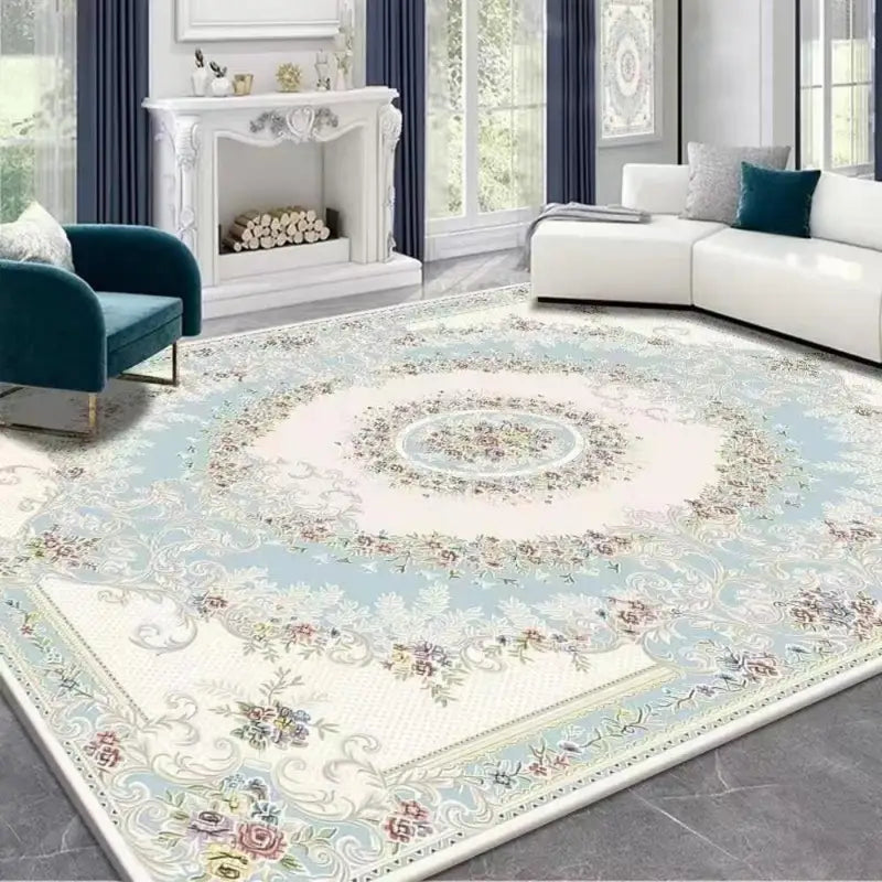 Bohemia Style Crystal Velvet Carpet Large Size Non-slip Rug