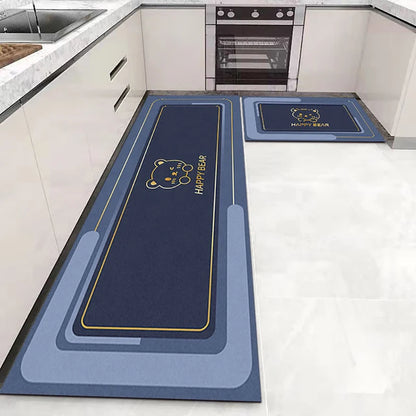 Kitchen Long Area Rug Hallway Soft Washable Anti Slip Rug