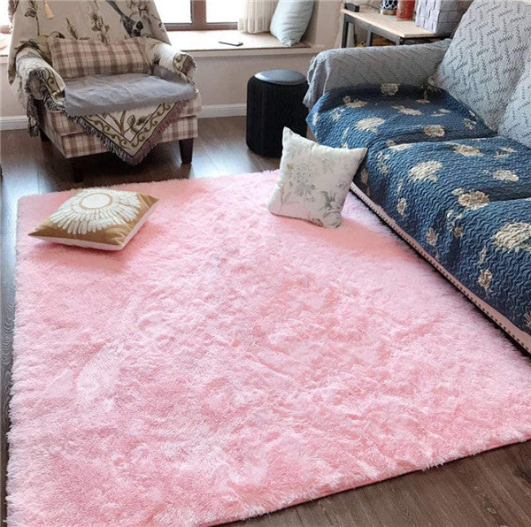 Fluffy Soft Kids Room Rug Anti-Skid Large Fuzzy Shag Fur Area Rug