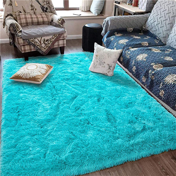 Fluffy Soft Kids Room Rug Anti-Skid Large Fuzzy Shag Fur Area Rug