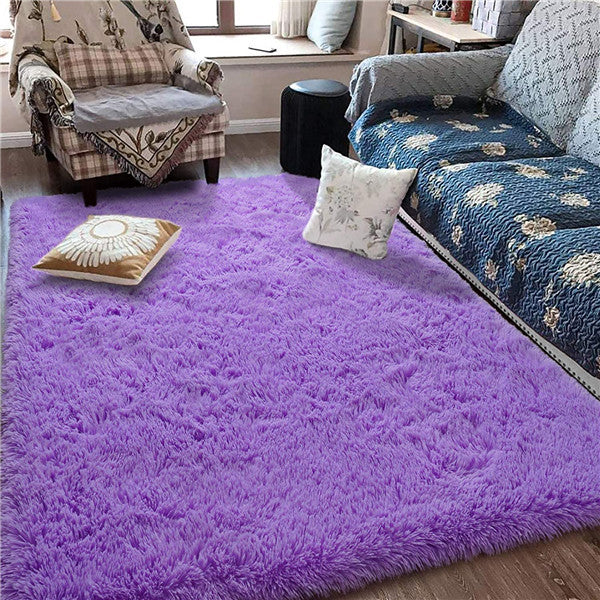 Fluffy Soft Kids Room Rug Anti-Skid Large Fuzzy Shag Fur Area Rug