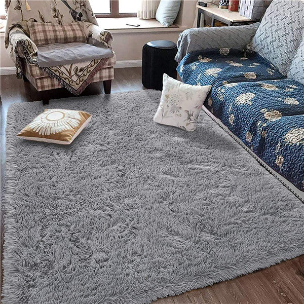 Fluffy Soft Kids Room Rug Anti-Skid Large Fuzzy Shag Fur Area Rug