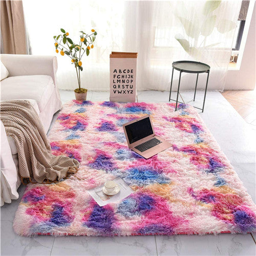 Fluffy Soft Kids Room Rug Anti-Skid Large Fuzzy Shag Fur Area Rug