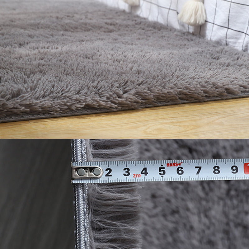 Thick Fluffy Rug For Living Room Decor Bedside Warm Plush Floor Rug