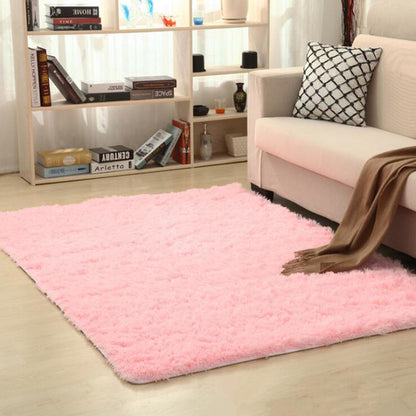 Plush Soft Shaggy Alfombras Rug Faux Fur Area Non-Slip Floor Rug