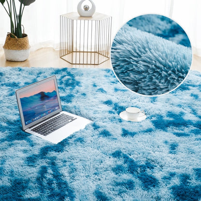 Plush Living Room Decoration Fluffy Rug Anti-slip Soft Lounge Rug