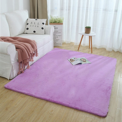 Nordic Fluffy Faux Fur Rug Microfiber Imitation Rabbit Hair Rug