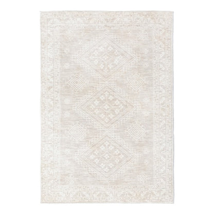 Nordic Soft Morocco Black and White Geometry Living Room Floor Rug