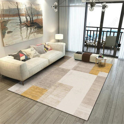 Geometric Floor Modern Printing Washable Kids Play Home Decor Rug