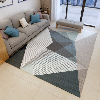 Geometric Floor Modern Printing Washable Kids Play Home Decor Rug