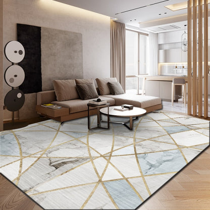 Geometric Floor Modern Printing Washable Kids Play Home Decor Rug