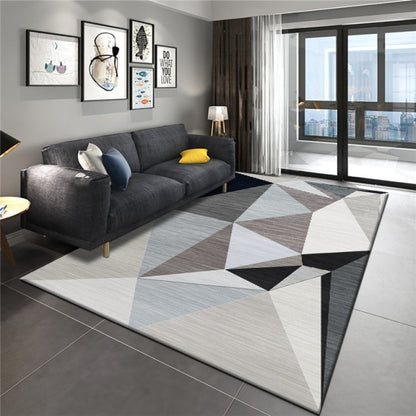 Geometric Floor Modern Printing Washable Kids Play Home Decor Rug