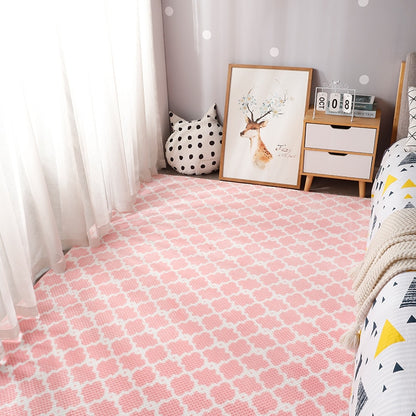 Girl Bedroom Rug Modern Lattice Living Room Decoration Large Rug